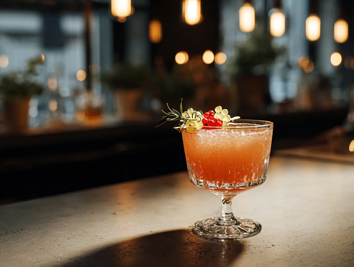 Notte Rossa Spritz cocktail